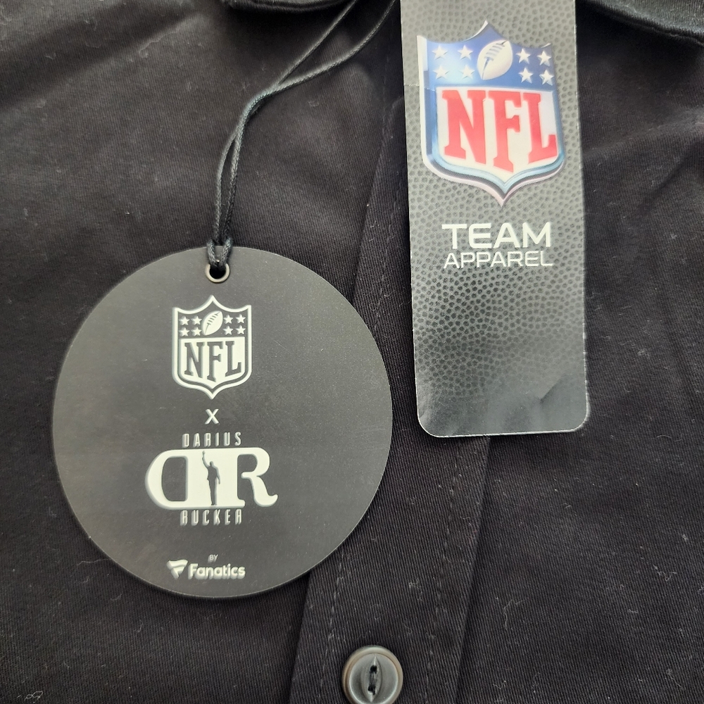 Dallas Cowboys x Darius Rucker Twill L/S Button-Up Shirt, Men XL, NWT - Black - Picture 5 of 11